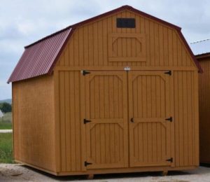 Treated Wood Lofted Barns for sale or rent to own in Gulfport, MS by Gulf Coast Buildings