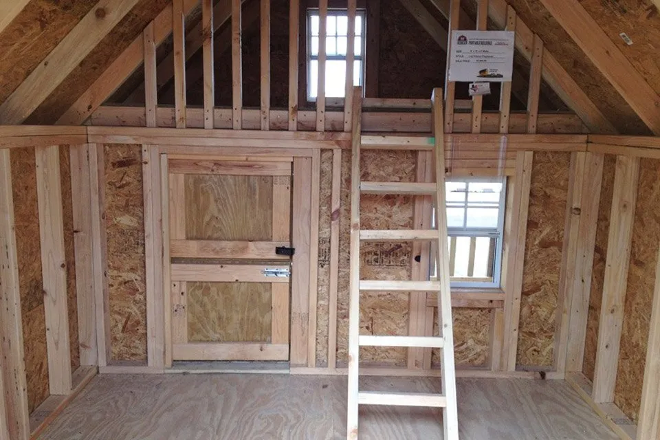 the interior view of a childrens playhouses for sale or rent to own in Gulfport, MS