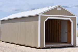 Painted Finish Portable Garage Buildings For Sale or Rent to Own in Gulfport, MS