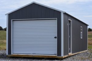 Z-Metal Siding Portable Garage Buildings for Sale or Rent to Own in Gulfport, MS