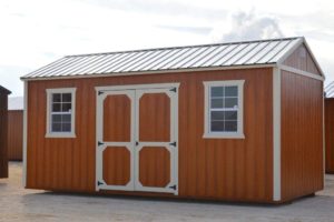 Urethane side utility building for sale or rent to own in Gulfport, MS