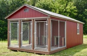 Three Box Portable Dog Kennel Buildings for Sale or Rent to Own in Gulfport, MS