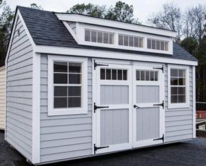 Metro Garden sheds from Derksen Buildings for sale or rent to own in Gulfport, MS