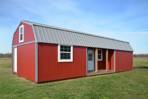 painted side lofted barn cabins for sale or rent to own in Gulfport, MS