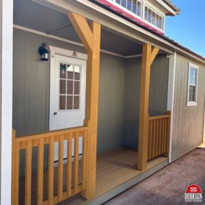 Side style cabins for sale or rent to own in Gulfport, MS by Gulf Coast Buildings